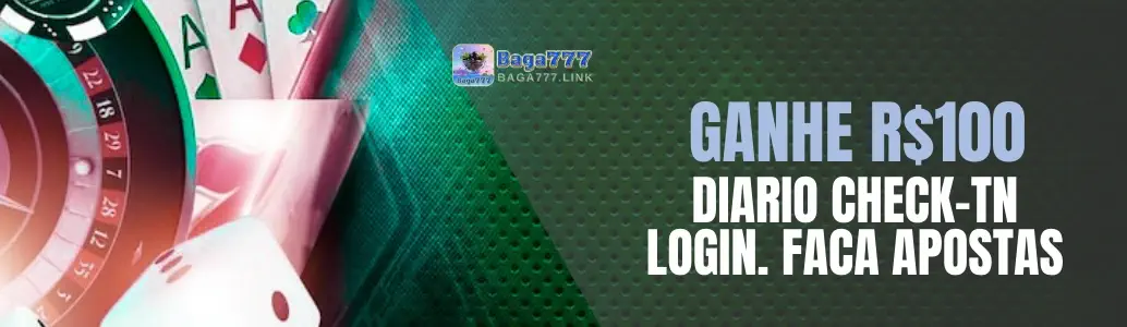 Ofertas e bônus ativos no BAGA777